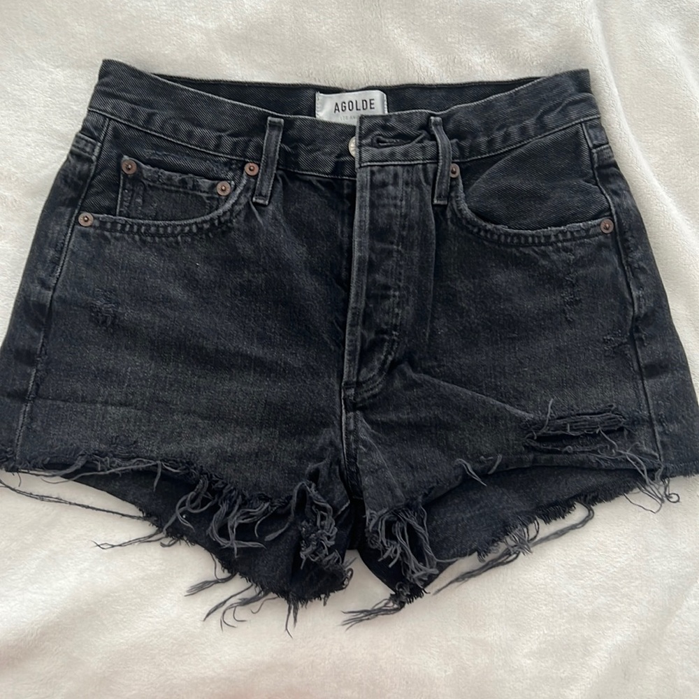 agolde parker shorts 24